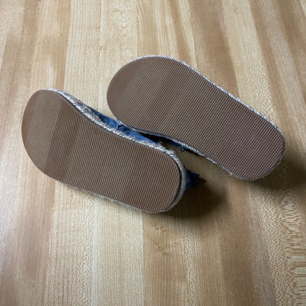 Baby GAP Espadrille Slip-On Shoes Toddler Size 6 - Picture 7 of 9